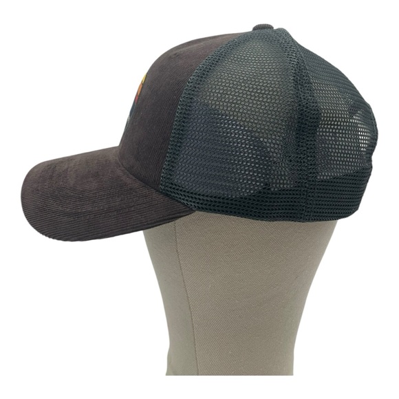 Authentic Flag & Anthem Corduroy & Mesh Hat Embroidered Mountains & Sunset Cap - Picture 5 of 9